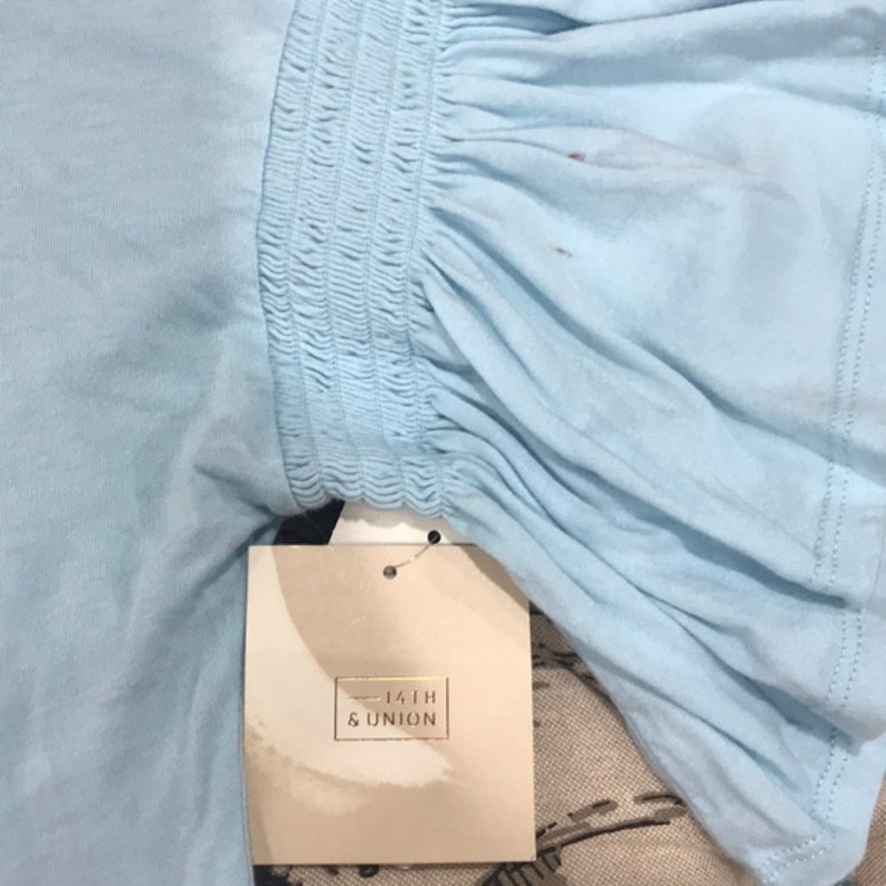 14th & Union Ruffle Sleeve Tee - Picture 4 of 4